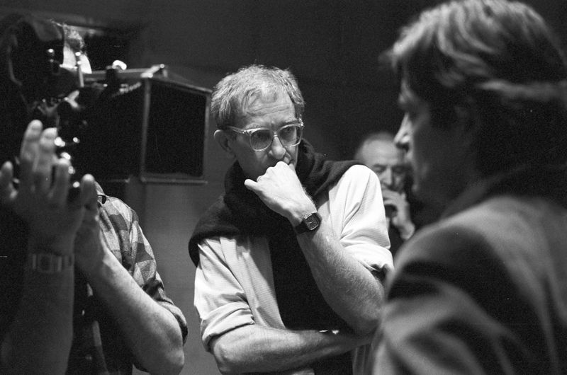Krzysztof Kieślowski während der Dreharbeiten zum Film „Ein kurzer Film über das Töten“ Regie: Krzysztof Kieślowski, 1987 © Filmoteka Narodowa - Instytut Audiowizualny